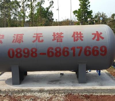 10T臥式碳鋼無塔供水器