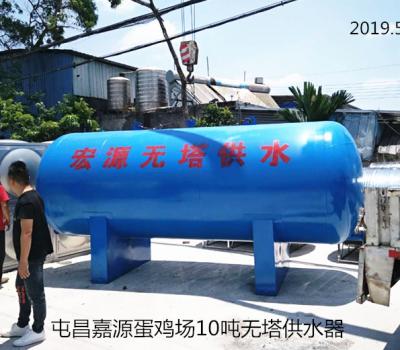 2019.5.17屯昌嘉源蛋雞場10噸無塔供水器