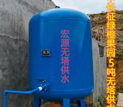 2020.12.26瓊中長(zhǎng)征綠橙果園5T無(wú)塔供水器