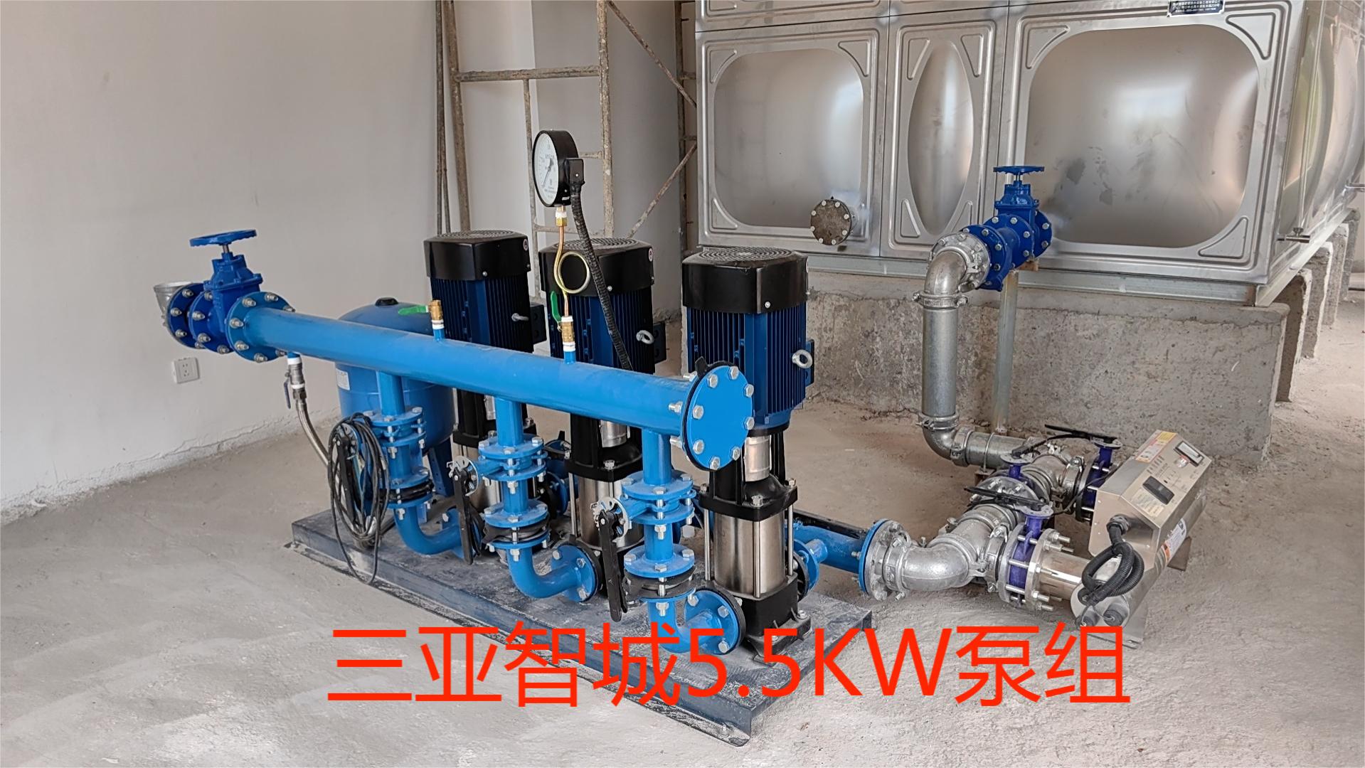 2023.8.8三亞智城5.5KW泵組